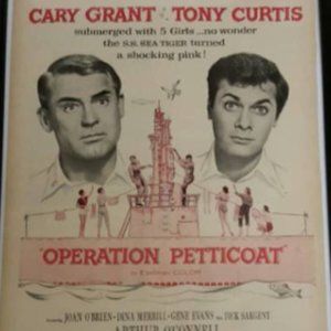 Original Print Ad of Operation Petticoat movie